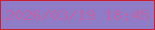 文字の大きさ：1、枠の色：cd1f2f、背景の色：8f7cc6、文字の色：c263a6 無料ブログパーツのブログ時計