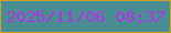 文字の大きさ：3、枠の色：cda127、背景の色：498e92、文字の色：b133e3 無料ブログパーツのブログ時計