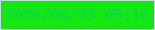 文字の大きさ：5、枠の色：ced5ea、背景の色：14e712、文字の色：05da4c 無料ブログパーツのブログ時計