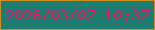 文字の大きさ：5、枠の色：cf8d1d、背景の色：1e7c70、文字の色：e81273 無料ブログパーツのブログ時計