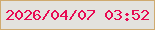文字の大きさ：5、枠の色：cfaa6f、背景の色：e3e2de、文字の色：e80a53 無料ブログパーツのブログ時計