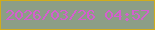文字の大きさ：1、枠の色：d0ac1c、背景の色：8c9e87、文字の色：d45fcf 無料ブログパーツのブログ時計