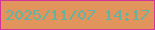 文字の大きさ：5、枠の色：d23497、背景の色：e1945c、文字の色：64b3a2 無料ブログパーツのブログ時計