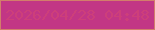 文字の大きさ：3、枠の色：d27d6b、背景の色：c23685、文字の色：cd3f7a 無料ブログパーツのブログ時計