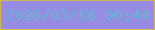 文字の大きさ：4、枠の色：d2b459、背景の色：968ce4、文字の色：65b5cf 無料ブログパーツのブログ時計
