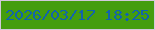 文字の大きさ：5、枠の色：d2c9db、背景の色：449d0e、文字の色：1163ad 無料ブログパーツのブログ時計