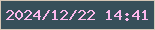 文字の大きさ：4、枠の色：d3c6b5、背景の色：36505a、文字の色：fdb9ed 無料ブログパーツのブログ時計