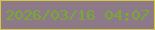 文字の大きさ：3、枠の色：d3c846、背景の色：8d7987、文字の色：76ab2e 無料ブログパーツのブログ時計