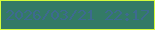 文字の大きさ：1、枠の色：d3fb3d、背景の色：337a66、文字の色：3d6a90 無料ブログパーツのブログ時計