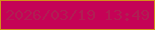 文字の大きさ：4、枠の色：d48e1a、背景の色：c50256、文字の色：b01e53 無料ブログパーツのブログ時計