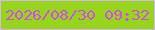 文字の大きさ：5、枠の色：d4b7f2、背景の色：96d51c、文字の色：d54de6 無料ブログパーツのブログ時計