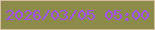 文字の大きさ：1、枠の色：d4bda0、背景の色：8c8b4a、文字の色：a34fff 無料ブログパーツのブログ時計