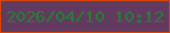 文字の大きさ：1、枠の色：d54609、背景の色：633a5f、文字の色：1f8133 無料ブログパーツのブログ時計