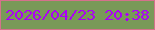 文字の大きさ：3、枠の色：d5718c、背景の色：799958、文字の色：ac00f7 無料ブログパーツのブログ時計