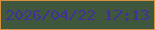 文字の大きさ：5、枠の色：d59043、背景の色：3f583d、文字の色：412f9a 無料ブログパーツのブログ時計