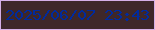 文字の大きさ：1、枠の色：d5afe7、背景の色：3e2729、文字の色：002a9e 無料ブログパーツのブログ時計