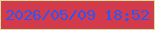 文字の大きさ：1、枠の色：d5e196、背景の色：d33a4c、文字の色：2e54f3 無料ブログパーツのブログ時計