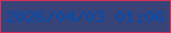 文字の大きさ：2、枠の色：d63058、背景の色：384378、文字の色：024dae 無料ブログパーツのブログ時計