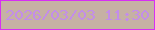 文字の大きさ：1、枠の色：d72ff3、背景の色：c6b1a4、文字の色：c38de9 無料ブログパーツのブログ時計