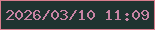 文字の大きさ：2、枠の色：d77d8c、背景の色：1f3430、文字の色：c884a4 無料ブログパーツのブログ時計