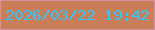 文字の大きさ：2、枠の色：d7909f、背景の色：c97e58、文字の色：2ec6ff 無料ブログパーツのブログ時計