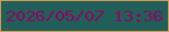 文字の大きさ：4、枠の色：d79956、背景の色：215f58、文字の色：890861 無料ブログパーツのブログ時計