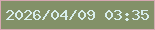 文字の大きさ：2、枠の色：d7a7b2、背景の色：839168、文字の色：d8eeed 無料ブログパーツのブログ時計