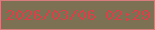 文字の大きさ：3、枠の色：d87d7e、背景の色：7c7253、文字の色：d54247 無料ブログパーツのブログ時計
