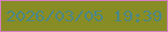 文字の大きさ：1、枠の色：d87dc6、背景の色：888c24、文字の色：4a8688 無料ブログパーツのブログ時計