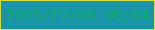 文字の大きさ：3、枠の色：d8da3b、背景の色：1994a8、文字の色：0eab6d 無料ブログパーツのブログ時計