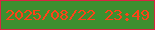 文字の大きさ：1、枠の色：d92542、背景の色：3e8f2f、文字の色：ff4218 無料ブログパーツのブログ時計