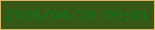 文字の大きさ：2、枠の色：d9b666、背景の色：365715、文字の色：0d7417 無料ブログパーツのブログ時計
