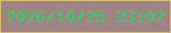 文字の大きさ：4、枠の色：d9b768、背景の色：9e8384、文字の色：1bde53 無料ブログパーツのブログ時計