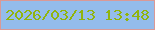 文字の大きさ：5、枠の色：da9996、背景の色：94bceb、文字の色：91b40c 無料ブログパーツのブログ時計
