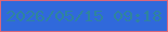 文字の大きさ：1、枠の色：db6679、背景の色：3069db、文字の色：2f849e 無料ブログパーツのブログ時計