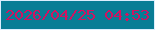 文字の大きさ：1、枠の色：dbeefd、背景の色：087d95、文字の色：d01361 無料ブログパーツのブログ時計
