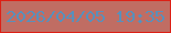 文字の大きさ：1、枠の色：dc2016、背景の色：c06d63、文字の色：5890bb 無料ブログパーツのブログ時計