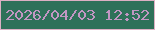 文字の大きさ：3、枠の色：dcb0c3、背景の色：2e7159、文字の色：c296c3 無料ブログパーツのブログ時計