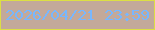 文字の大きさ：2、枠の色：dcdf44、背景の色：c3a99a、文字の色：78b7fe 無料ブログパーツのブログ時計