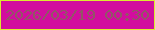 文字の大きさ：5、枠の色：dcec30、背景の色：d20e9e、文字の色：925666 無料ブログパーツのブログ時計