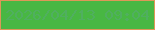 文字の大きさ：5、枠の色：dd9758、背景の色：48b743、文字の色：50af60 無料ブログパーツのブログ時計