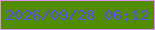 文字の大きさ：3、枠の色：de8ff0、背景の色：518c03、文字の色：564ded 無料ブログパーツのブログ時計