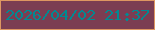 文字の大きさ：2、枠の色：de9661、背景の色：7b3d52、文字の色：018a92 無料ブログパーツのブログ時計