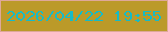 文字の大きさ：5、枠の色：dea899、背景の色：bb9a29、文字の色：16bbc7 無料ブログパーツのブログ時計