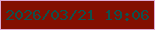 文字の大きさ：4、枠の色：deaad4、背景の色：830e01、文字の色：0f514c 無料ブログパーツのブログ時計