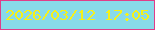 文字の大きさ：1、枠の色：e03d89、背景の色：88dae9、文字の色：f6f118 無料ブログパーツのブログ時計