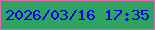 文字の大きさ：4、枠の色：e06ba8、背景の色：2ea364、文字の色：0101e4 無料ブログパーツのブログ時計