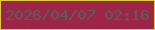文字の大きさ：3、枠の色：e0c84b、背景の色：9d2648、文字の色：615c55 無料ブログパーツのブログ時計