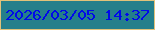 文字の大きさ：5、枠の色：e1c27a、背景の色：257f8b、文字の色：0009e9 無料ブログパーツのブログ時計