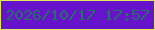 文字の大きさ：3、枠の色：e1ea55、背景の色：6713cb、文字の色：266f69 無料ブログパーツのブログ時計